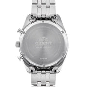 Orient RA-TX0304L Solar Chronograph Turquoise Dial Stainless Steel Men's Watch